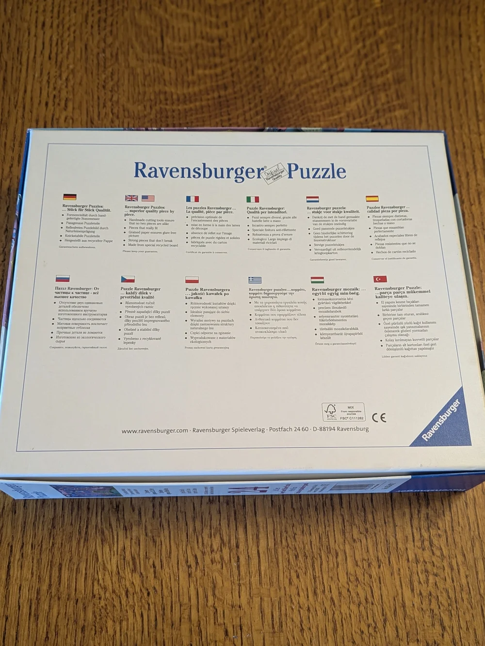 Ravensburger The Brilliant Birthday 24 Piece Fairy Tale Super Sized Floor Puzzle